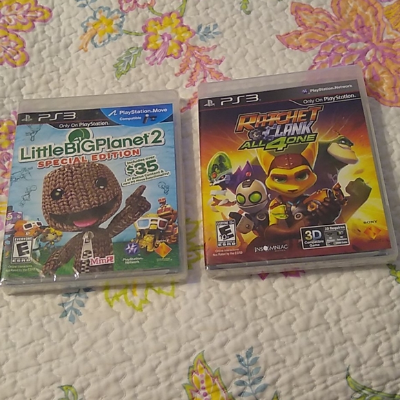 PS3 Games Little Big Planet 2 and Ratchet Clank - Picture 1 of 2
